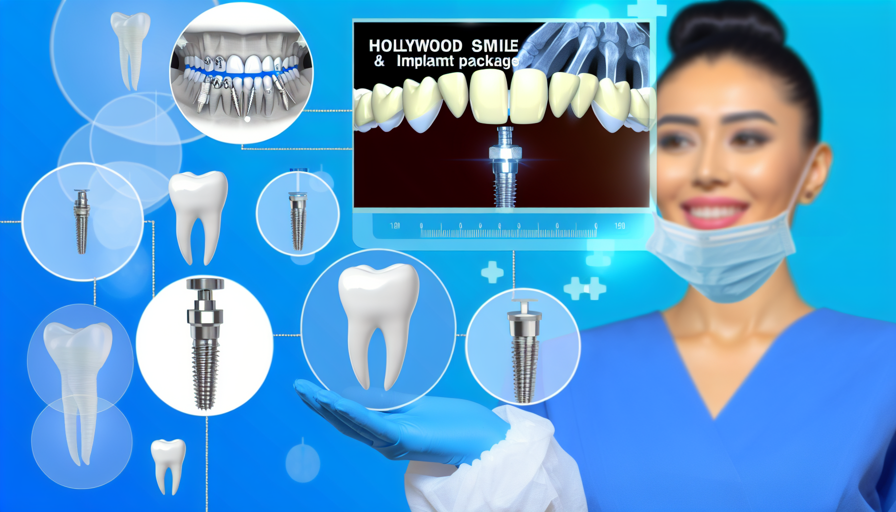 Special Offer: Hollywood Smile + Implant Package in Istanbul